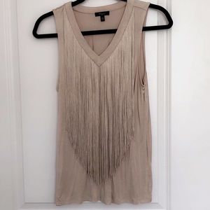 Fringe tank with soft material